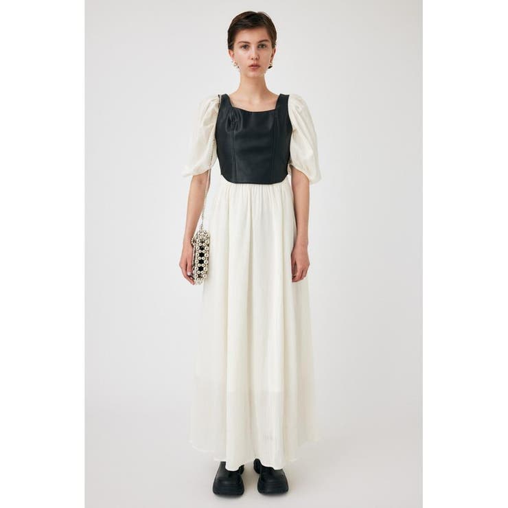 F/LEATHER BUSTIER トップス | MOUSSY OUTLET | 詳細画像2 