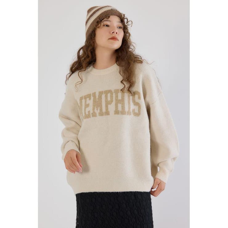 アソートダブルジャガードニットトップス | RODEO CROWNS WIDE BOWL | 詳細画像2 