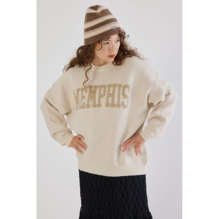 アソートダブルジャガードニットトップス | RODEO CROWNS WIDE BOWL | 詳細画像3 