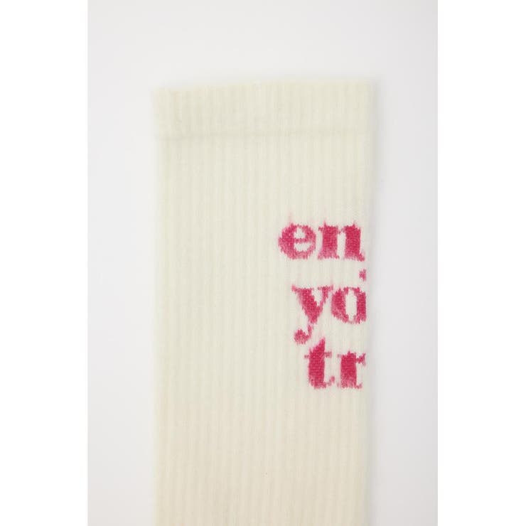 シャギーメッセージロゴソックス | RODEO CROWNS WIDE BOWL | 詳細画像3 