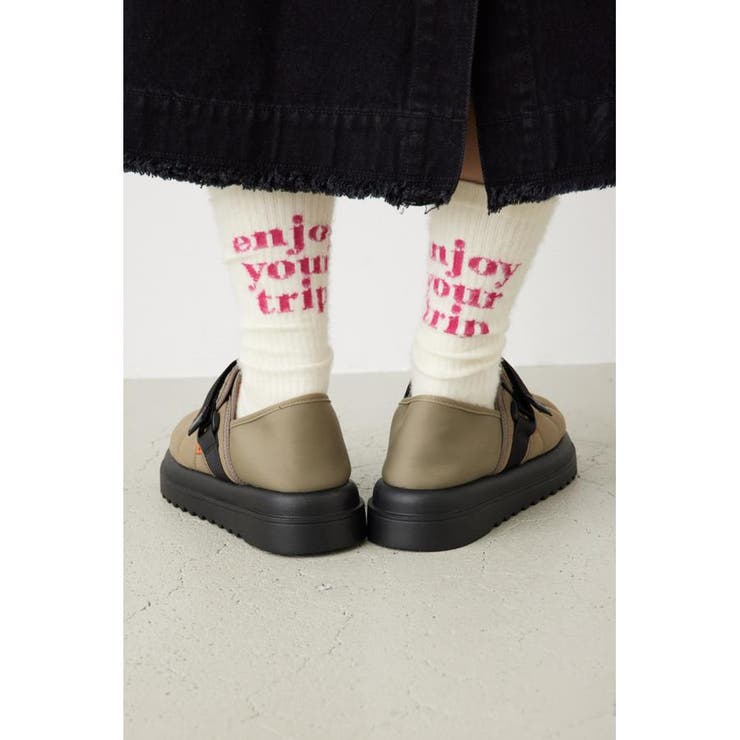 シャギーメッセージロゴソックス | RODEO CROWNS WIDE BOWL | 詳細画像8 