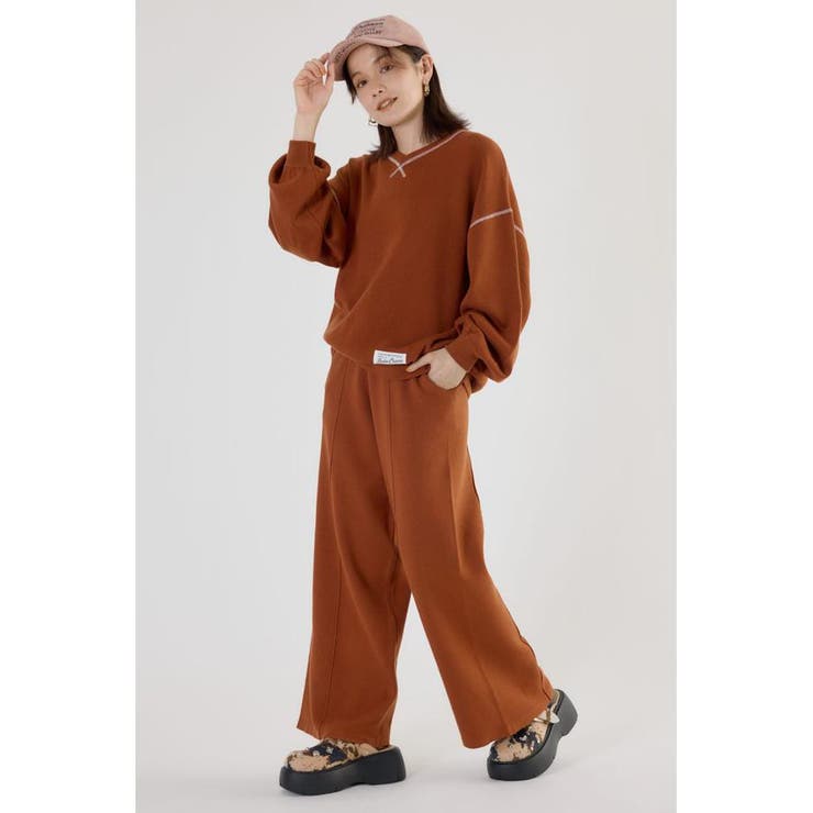 スウェットライクワイドパンツ | RODEO CROWNS WIDE BOWL | 詳細画像19 