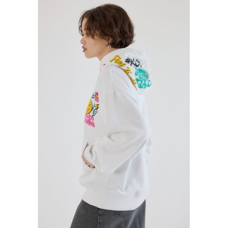 HOOD DECORATION パーカー | RODEO CROWNS WIDE BOWL | 詳細画像3 