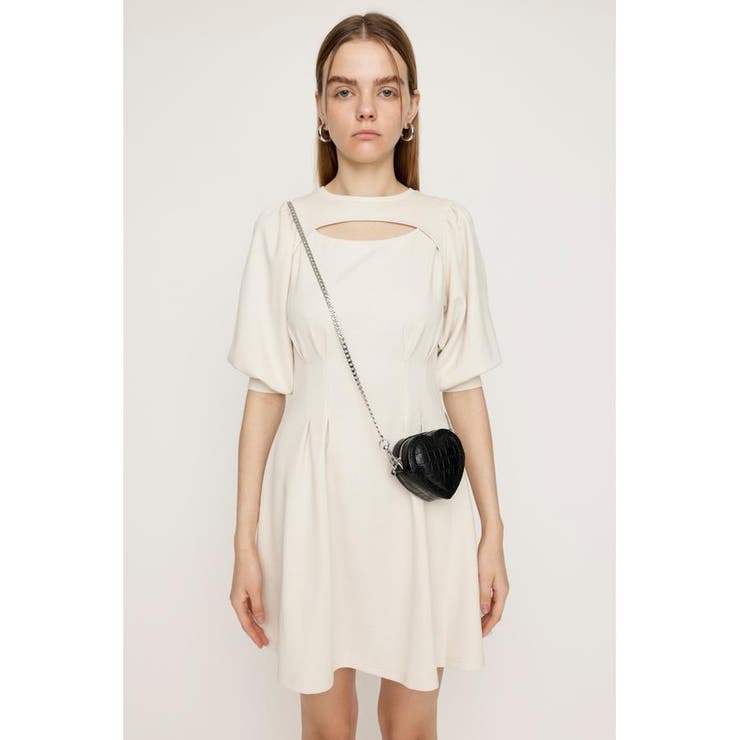 IVOY3 | FRONT OPEN TUCK SLEEVE ショートワンピース | SLY OUTLET