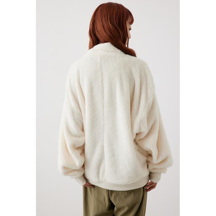 シャギーハーフZIPトップス[品番：BJLW0026763]｜RODEO CROWNS WIDE