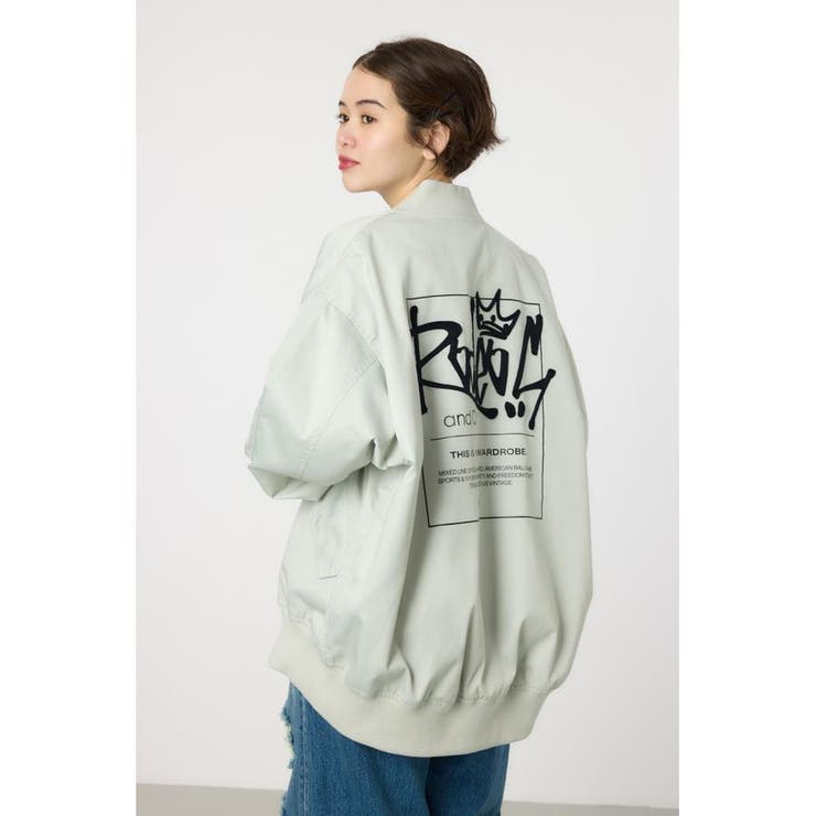 ロデオクラウンズ　オーバーミリタリーブルゾン RODEO CROWNS WIDE BOWL | 【UNISEX】オーバーミリタリー