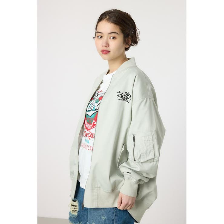 ロデオクラウンズ　オーバーミリタリーブルゾン RODEO CROWNS WIDE BOWL | 【UNISEX】オーバーミリタリー