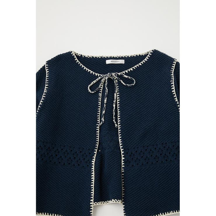 CROCHET KNIT ジャケット | MOUSSY OUTLET | 詳細画像12 