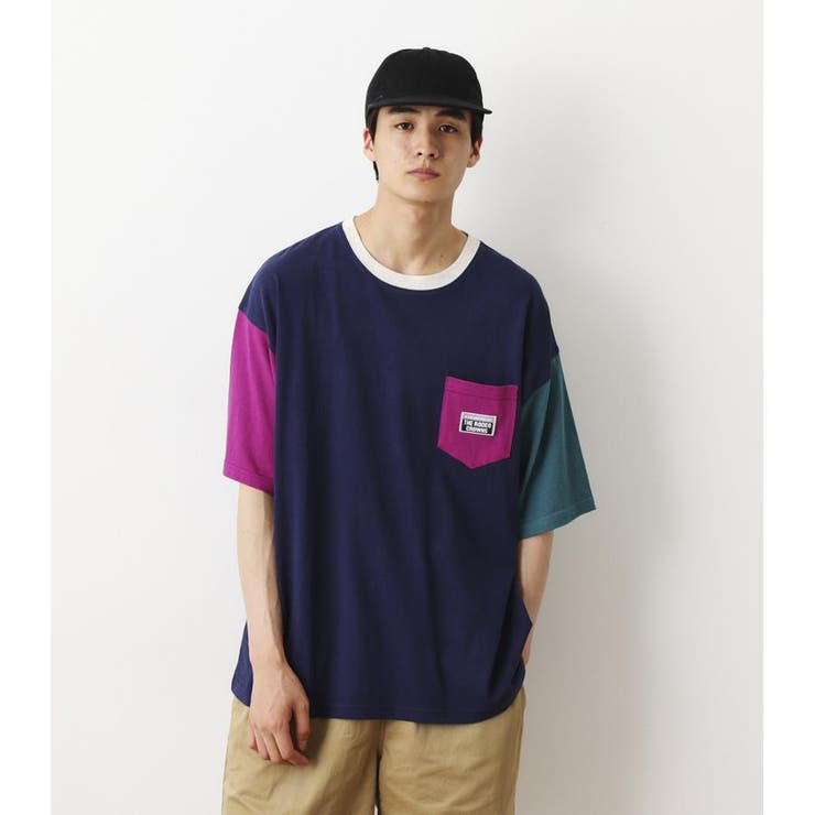 ROTATE 25SS Tシャツ・カットソー マルチカラー SCREEN STARS（スクリーンスターズ）マルチボーダーS/S（マルチ