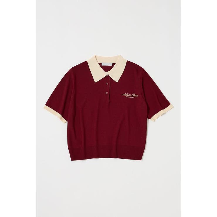 HALF SLEEVE ニットポロ | MOUSSY OUTLET | 詳細画像20 
