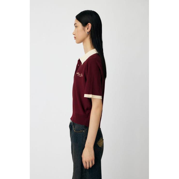 HALF SLEEVE ニットポロ | MOUSSY OUTLET | 詳細画像14 