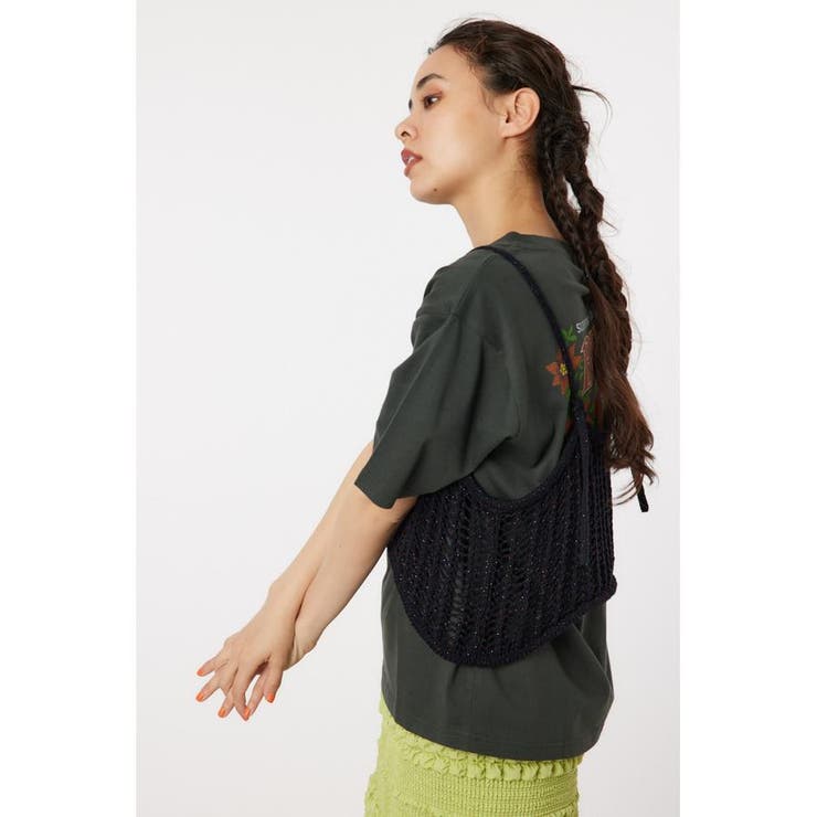 ラメニットメッシュビスチェ | RODEO CROWNS WIDE BOWL | 詳細画像3 