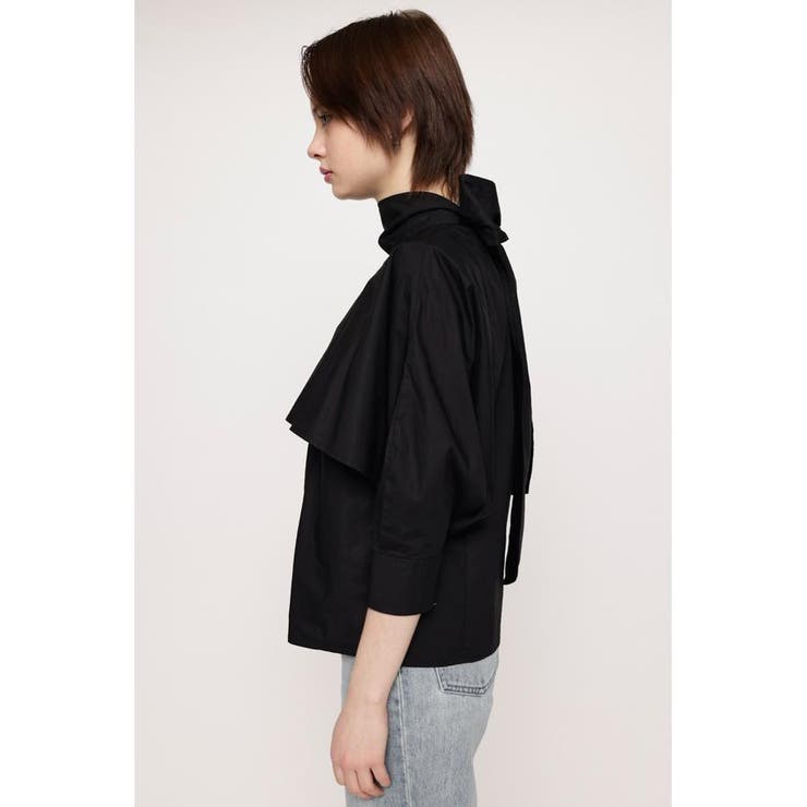 BACK RIBBON FRILL SLEEVE トップス[品番：BJLW0025335]｜SLY OUTLET 