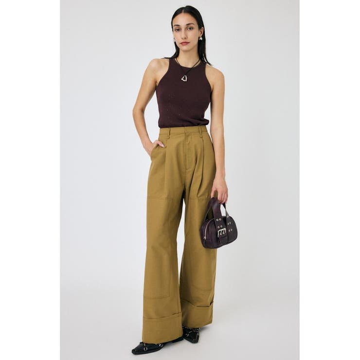 DOUBLE KNEE タックパンツ | MOUSSY OUTLET | 詳細画像17 