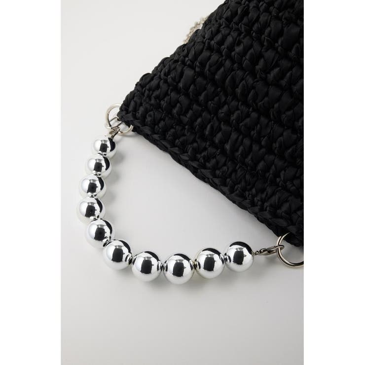 KNITTED サテンバッグ | MOUSSY OUTLET | 詳細画像7 