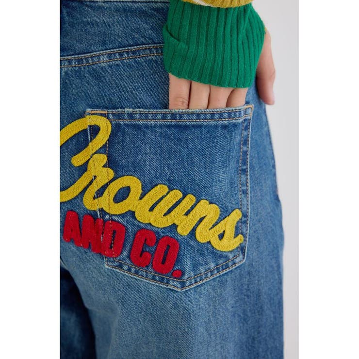 HIP EMB LOOSE DENIM | RODEO CROWNS WIDE BOWL | 詳細画像22 