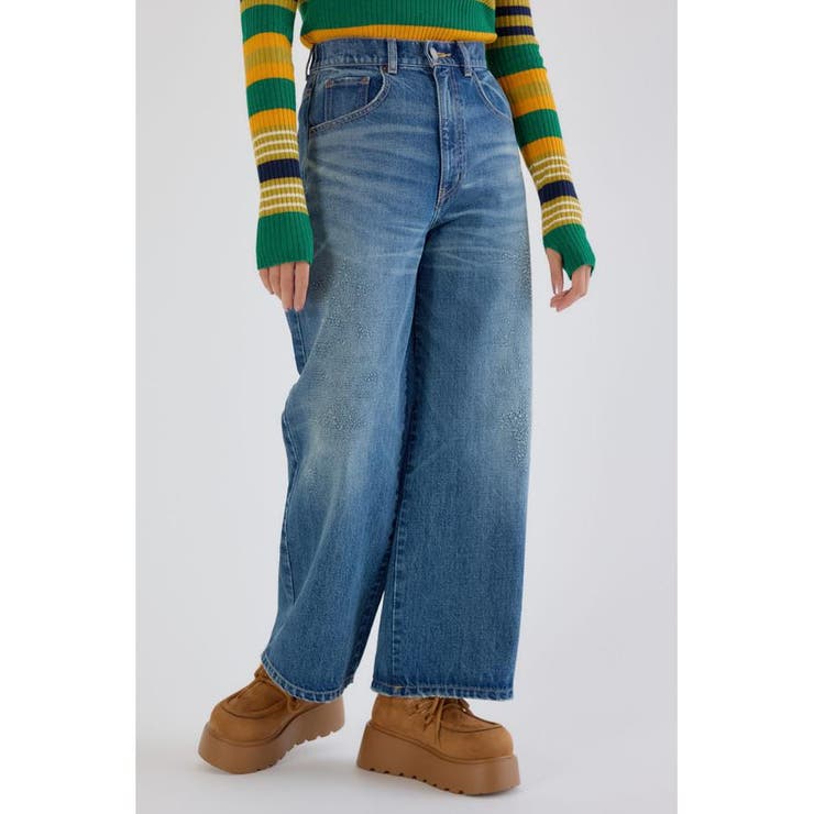 HIP EMB LOOSE DENIM | RODEO CROWNS WIDE BOWL | 詳細画像11 