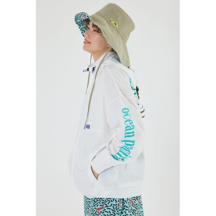 (OP)ラッシュガード ジップパーカー | RODEO CROWNS WIDE BOWL | 詳細画像4 