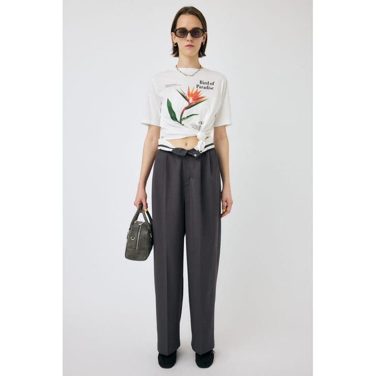 ASYMMETRY フラワー TEE | MOUSSY OUTLET | 詳細画像4 