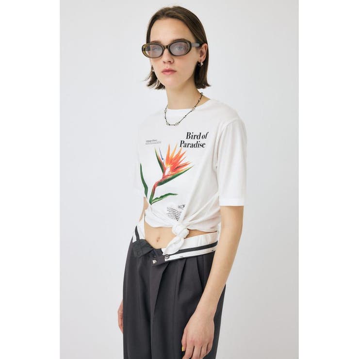 ASYMMETRY フラワー TEE | MOUSSY OUTLET | 詳細画像5 