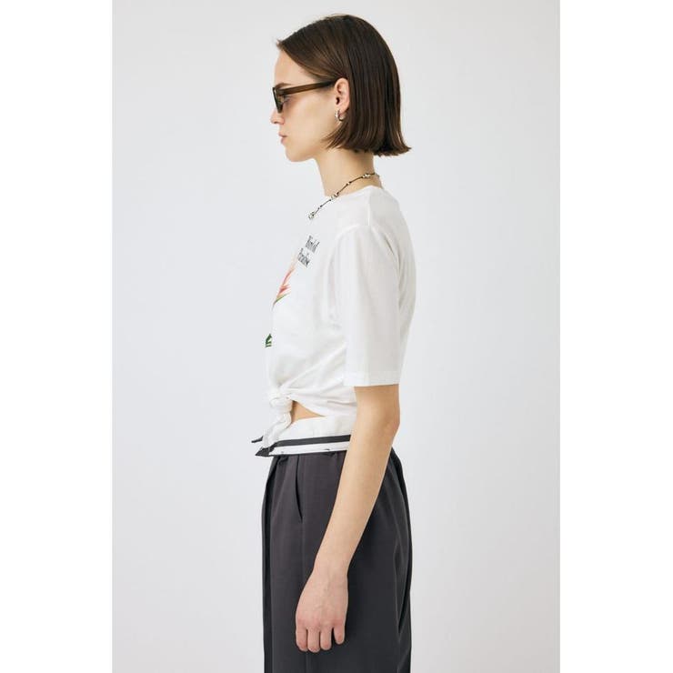 ASYMMETRY フラワー TEE | MOUSSY OUTLET | 詳細画像7 