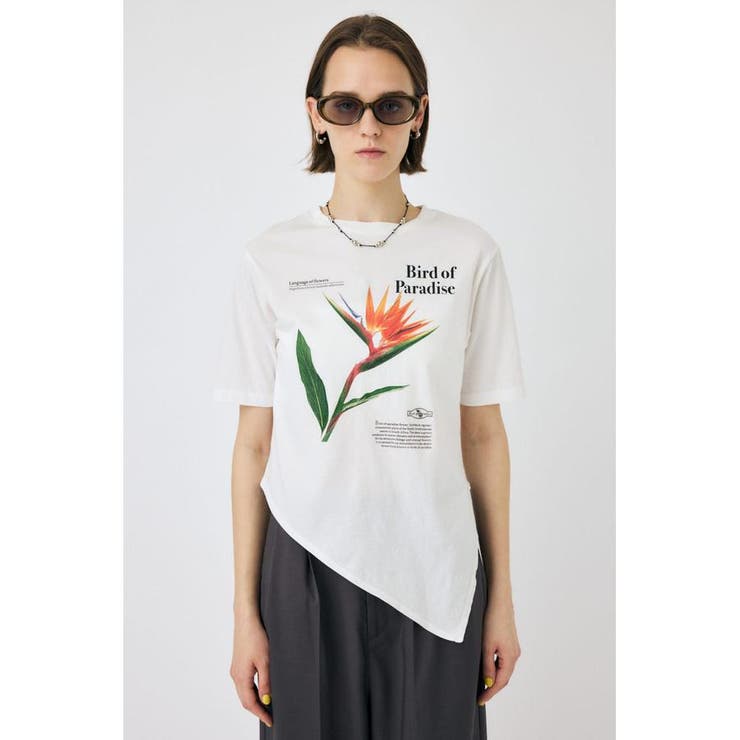 ASYMMETRY フラワー TEE | MOUSSY OUTLET | 詳細画像9 