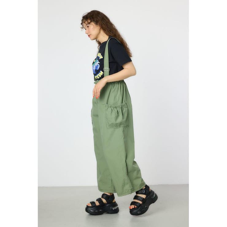 ウエストフリルサス付きパンツ | RODEO CROWNS WIDE BOWL | 詳細画像30 