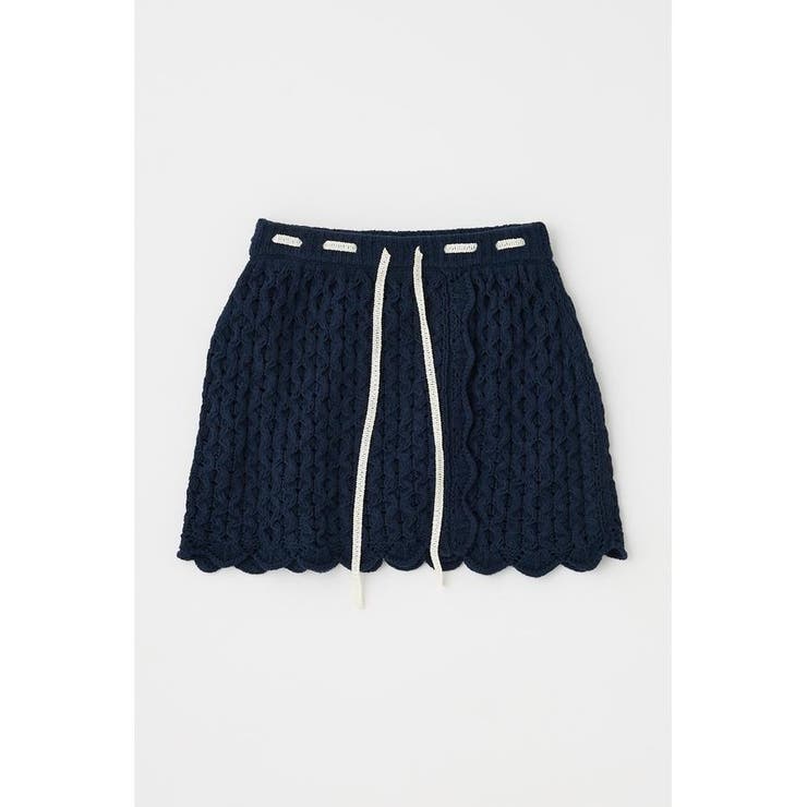 NVY | OPENWORK ニットスカート | MOUSSY OUTLET