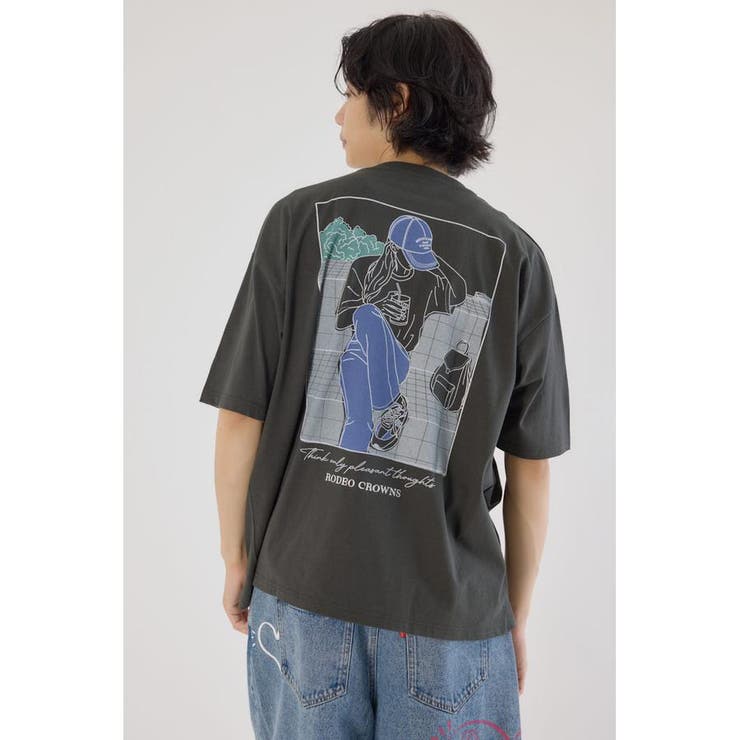 C.GRY | ボックスガールTシャツ | RODEO CROWNS WIDE BOWL
