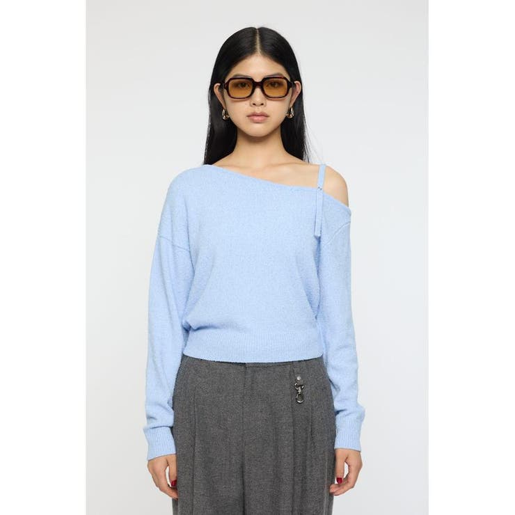 BUTTON STRAP ワンショルダートップス | MOUSSY OUTLET | 詳細画像12 