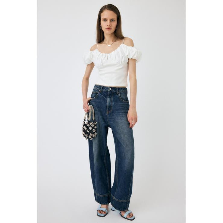 VOLUME SLEEVE DOCKING トップス | MOUSSY OUTLET | 詳細画像1 