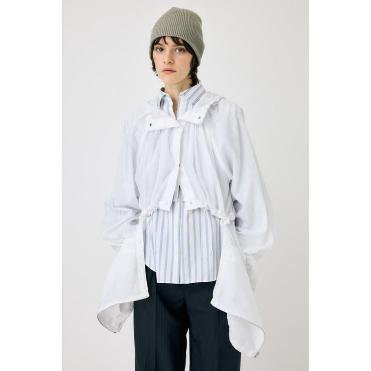 2WAY SEMI SHEER ジャケット | MOUSSY OUTLET | 詳細画像3 