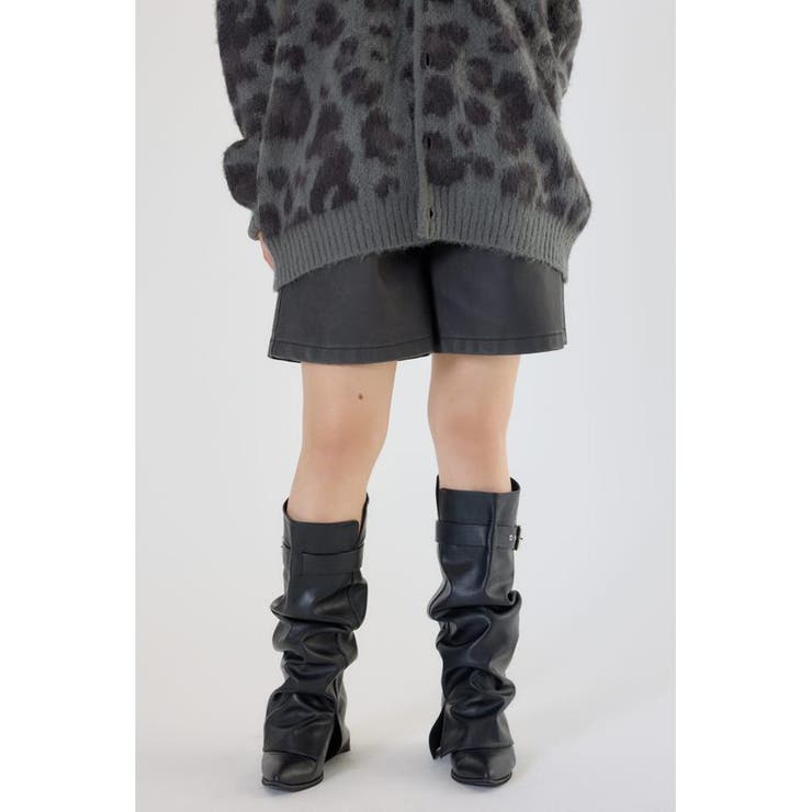 ヴィンテージフェイクレザーハーフパンツ | RODEO CROWNS WIDE BOWL | 詳細画像2 