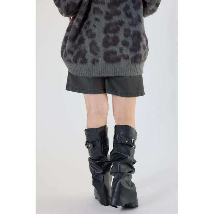 ヴィンテージフェイクレザーハーフパンツ | RODEO CROWNS WIDE BOWL | 詳細画像4 