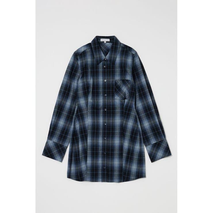 BLU | CHECK SHIRT ドレス | MOUSSY OUTLET