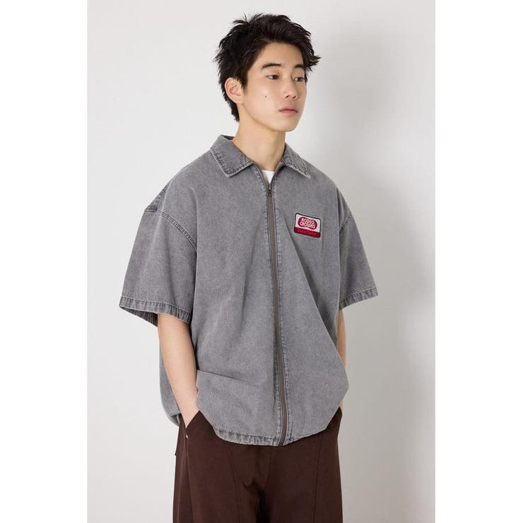 Coolist Denim ZIPシャツ | RODEO CROWNS WIDE BOWL | 詳細画像16 