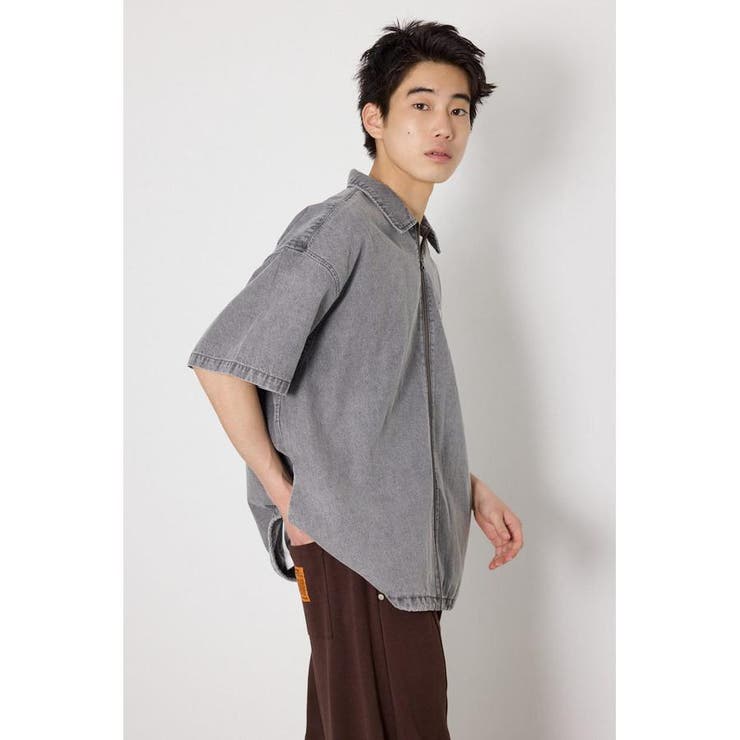 Coolist Denim ZIPシャツ | RODEO CROWNS WIDE BOWL | 詳細画像17 