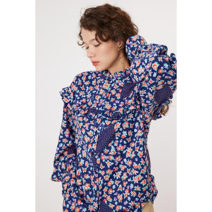 floral ブラウス | RODEO CROWNS WIDE BOWL | 詳細画像7 