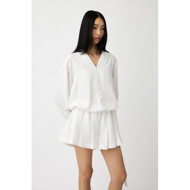 PLEATED SHIRT MINI ドレス | MOUSSY OUTLET | 詳細画像3 