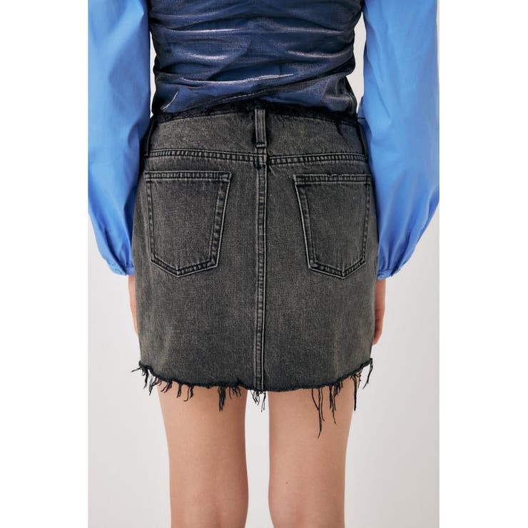 LOW WAIST DENIM ミニスカート | MOUSSY OUTLET | 詳細画像4 