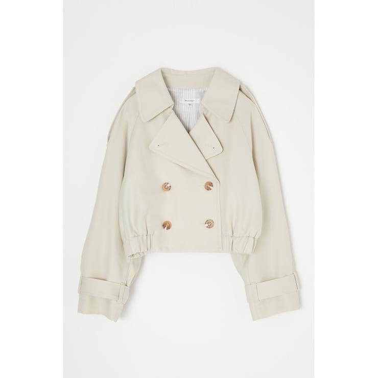 ECRU | SHORT TRENCH コート | MOUSSY OUTLET