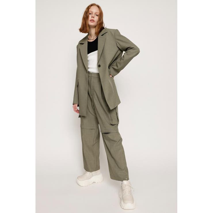 KNEE ZIP CARGO パンツ[品番：BJLW0024717]｜SLY OUTLET（スライ