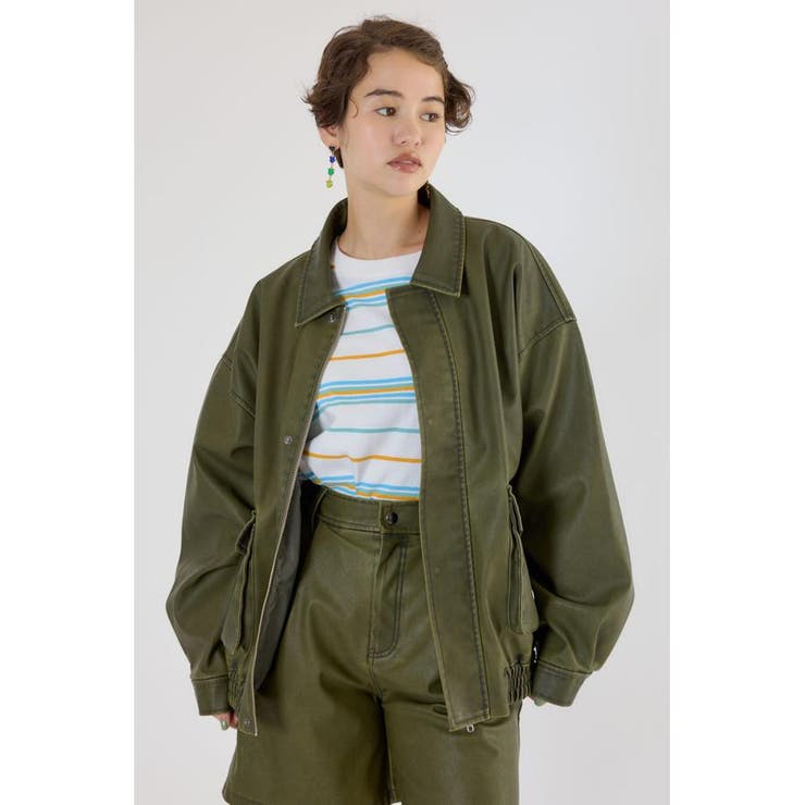 ヴィンテージフェイクレザーブルゾン | RODEO CROWNS WIDE BOWL | 詳細画像12 