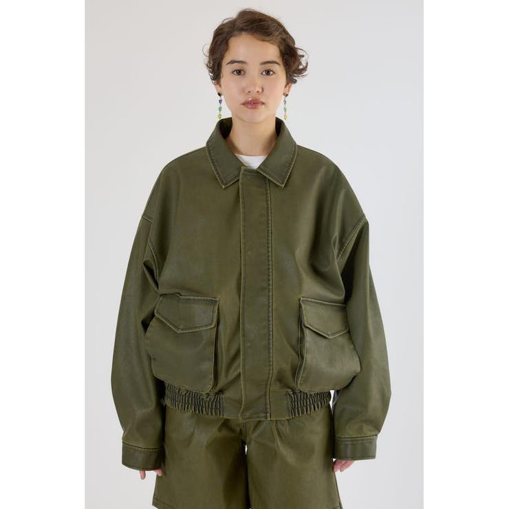 ヴィンテージフェイクレザーブルゾン | RODEO CROWNS WIDE BOWL | 詳細画像18 