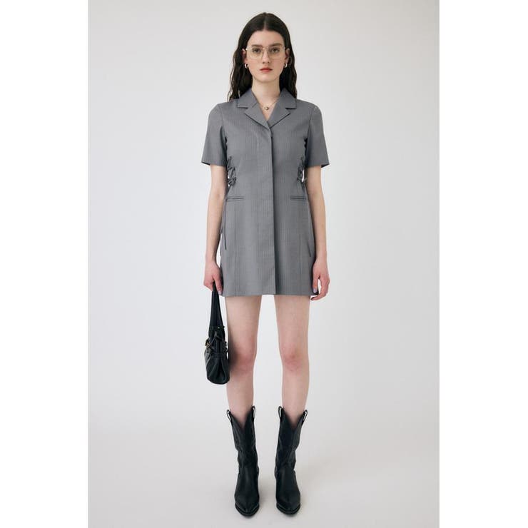 LACE UP TAILORED ドレス | MOUSSY OUTLET | 詳細画像11 