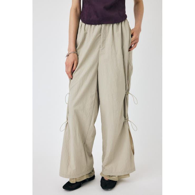 SIDE OPEN NYLON パンツ | MOUSSY OUTLET | 詳細画像18 