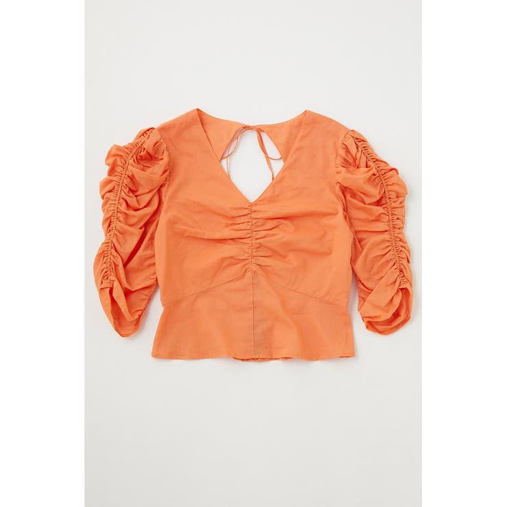 GATHER SLEEVE ブラウス[品番：BJLW0025316]｜MOUSSY OUTLET