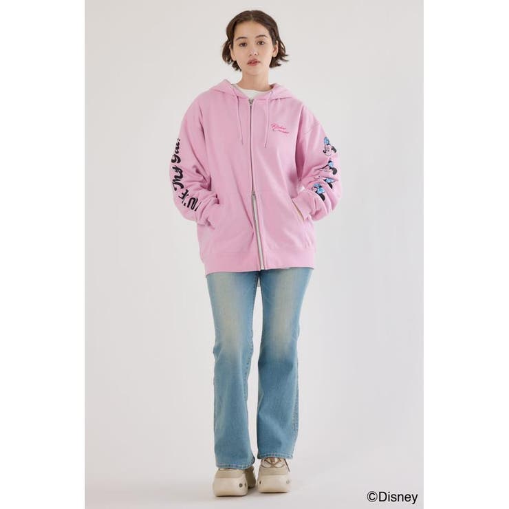 (Disney)ZIPパーカー | RODEO CROWNS WIDE BOWL | 詳細画像5 
