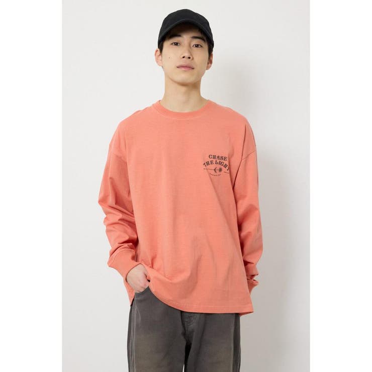 D/PNK3 | サークルフラワー長袖Tシャツ | RODEO CROWNS WIDE BOWL