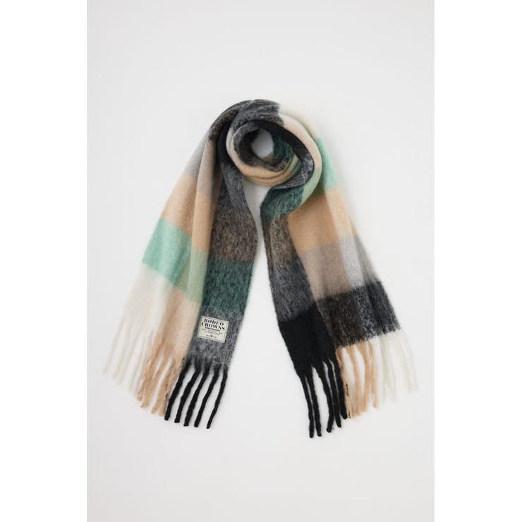 チェックガラ ボリュームマフラー | RODEO CROWNS WIDE BOWL | 詳細画像2 